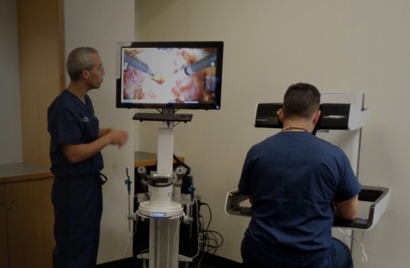 Robotic surgery without presence in the operating room